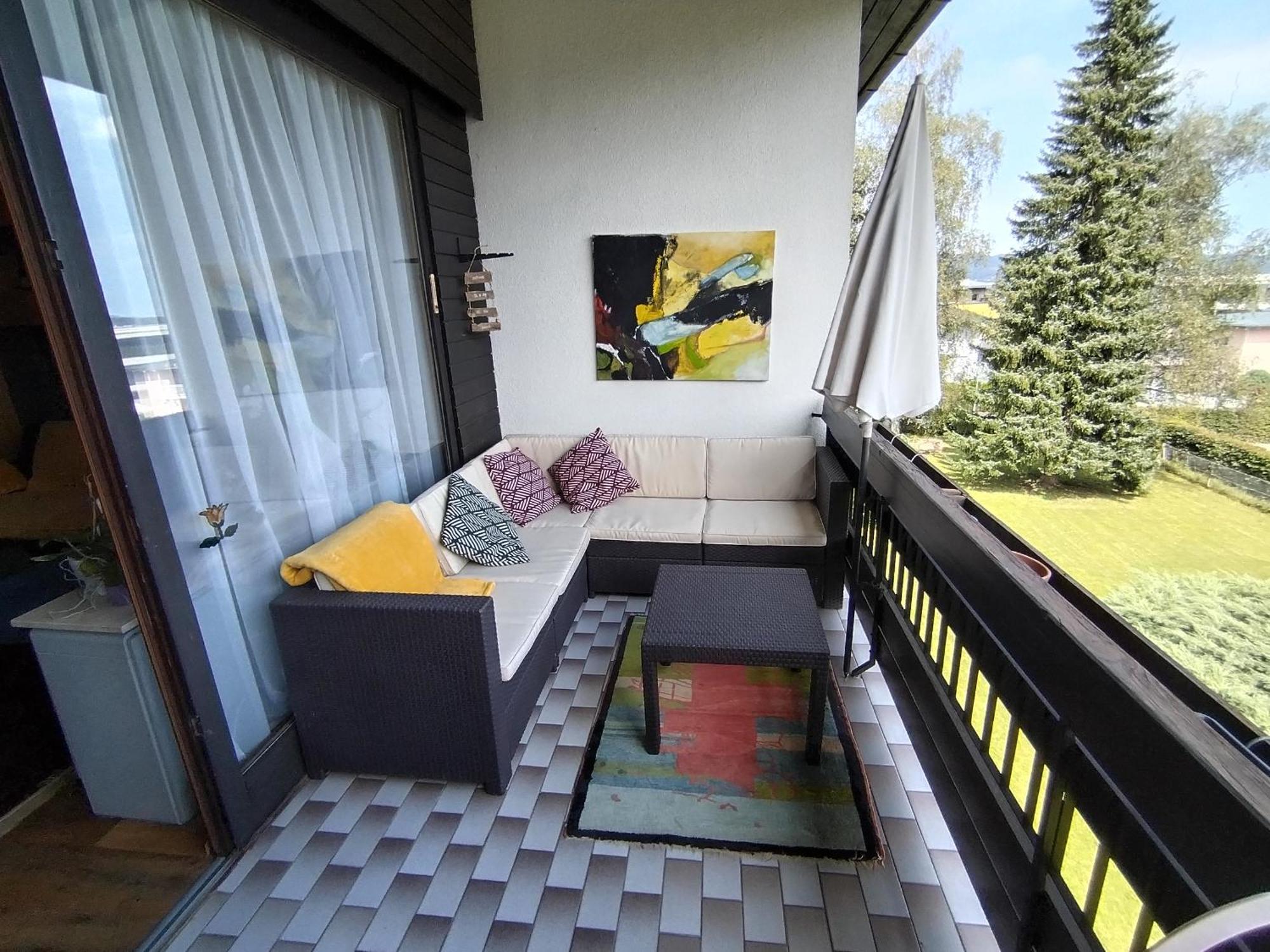 Ferienwohnung Waldeslust Warmbad Mit Balkon Und Privatem Parkplatz Villach Exterior foto